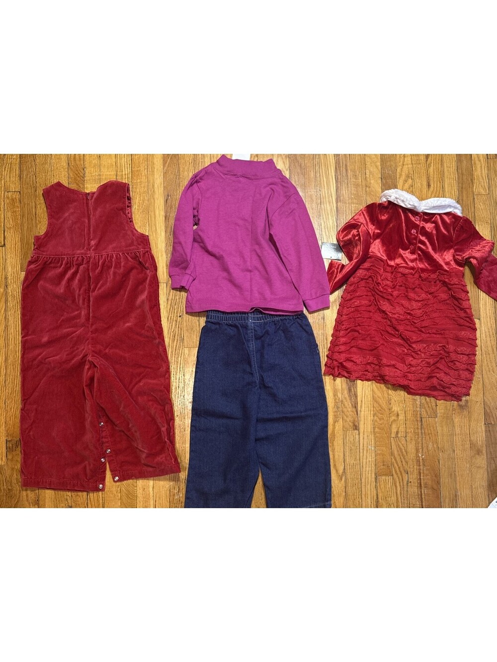 NWT Toddler Girls Clothes Size 2T Lot Christmas Outfits Gymboree Wonder Kids - Picture 4 of 4